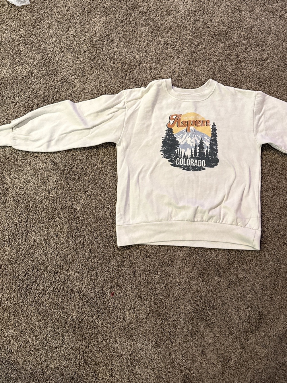 C&C California Cream Aspen Colorado Graphic Kids Sweatshirt